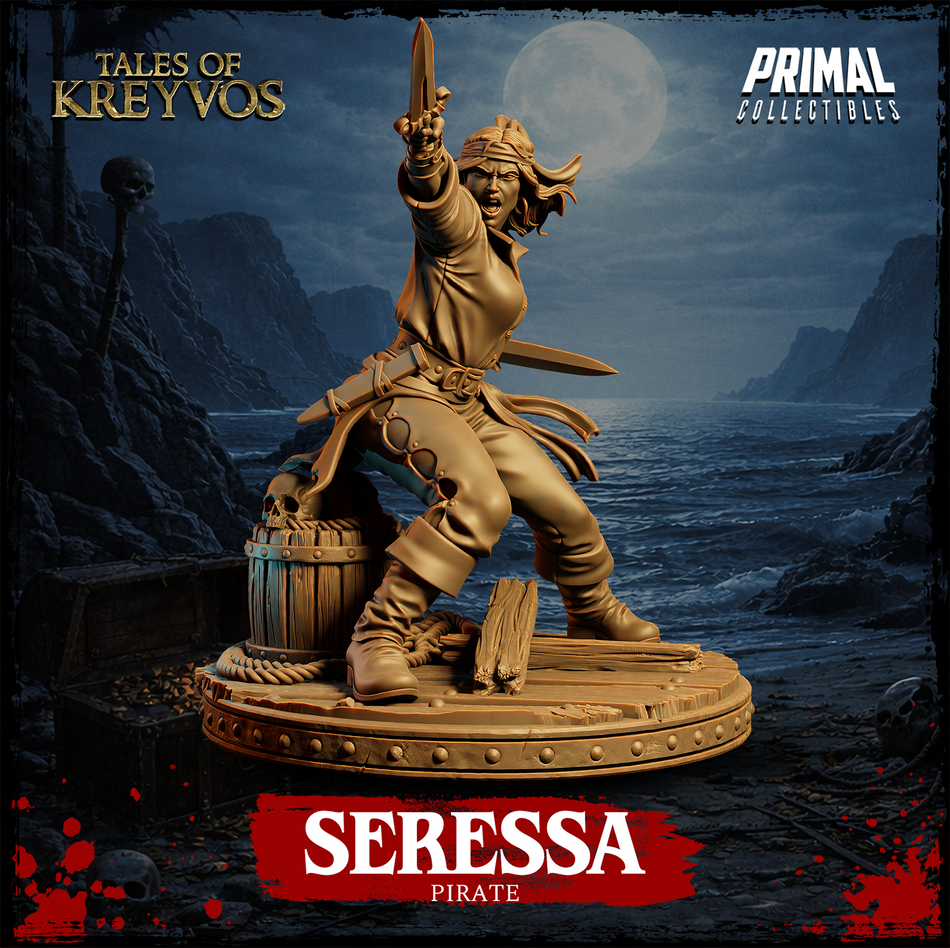 Pirate Seressa - Tales of Kreyvos - Primal Collectibles