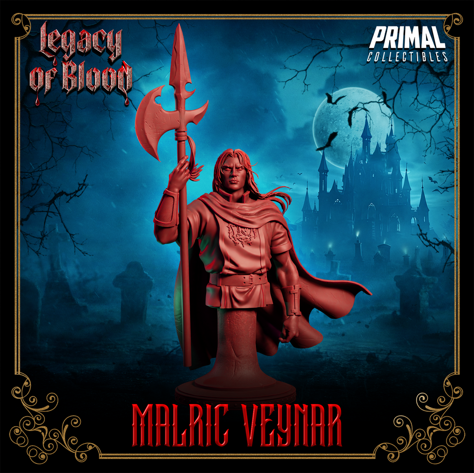 Malric Veynar - Bust aus der Reihe Legacy of Blood von Primal Collectibles