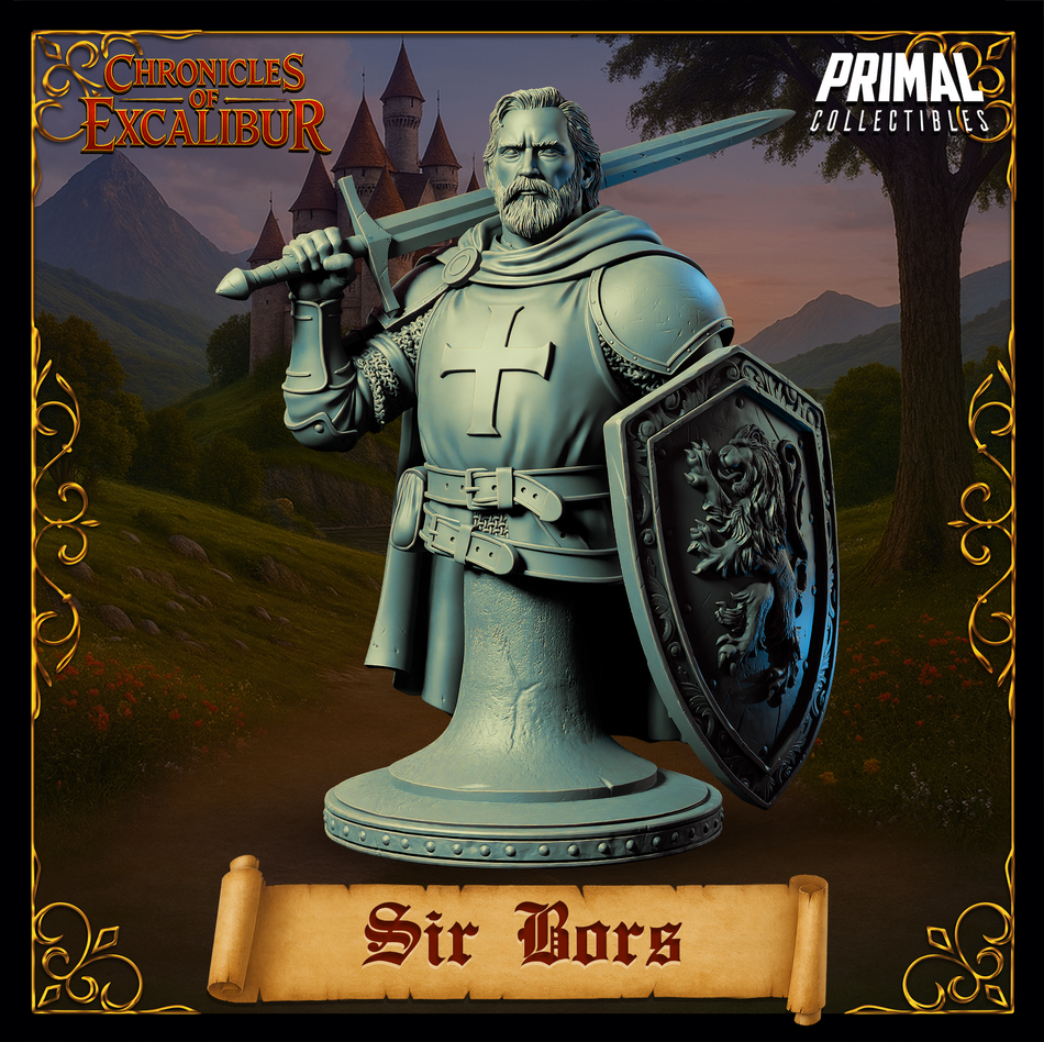 Sir Bors - Bust - Chronicles of Excalibur - Primal Collectibles