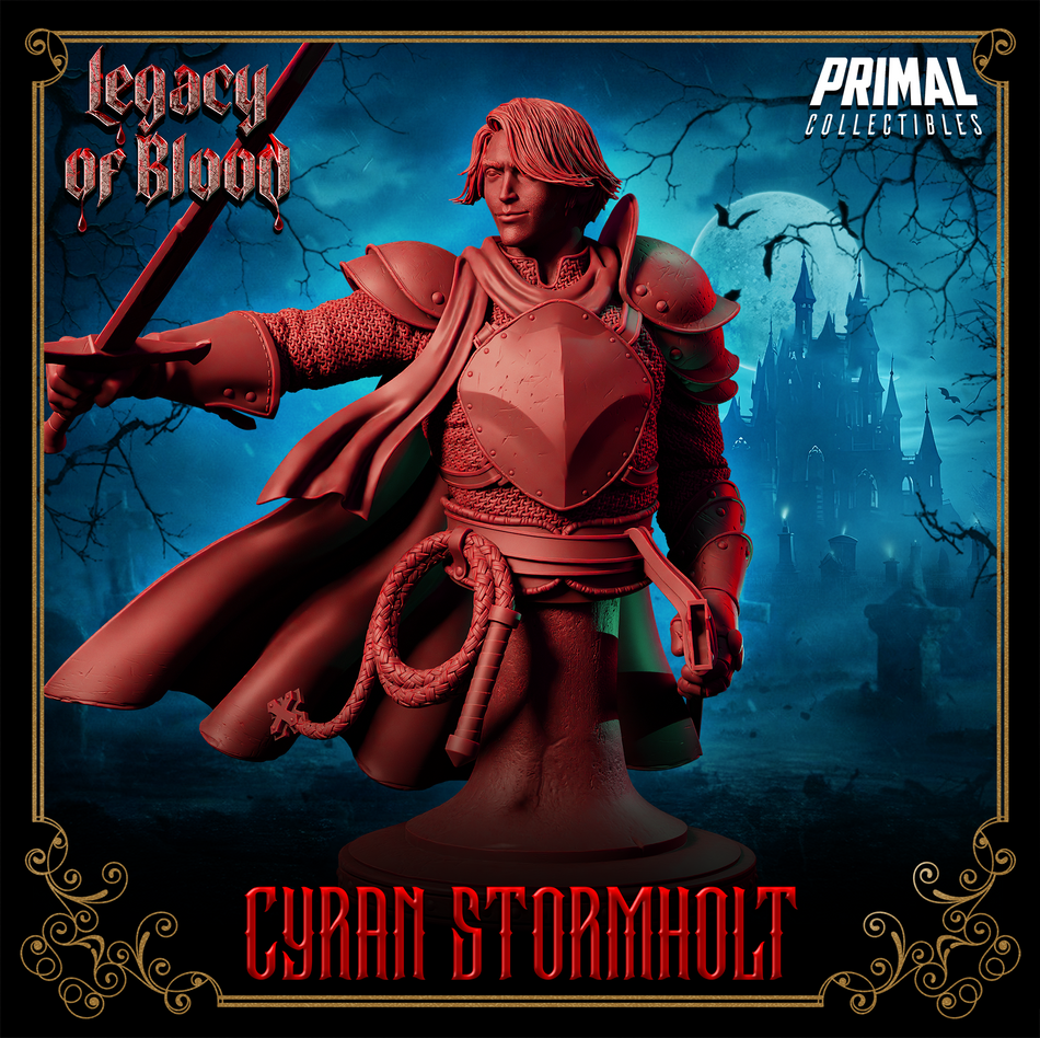 Cyran Stormholt - Bust aus der Reihe Legacy of Blood von Primal Collectibles