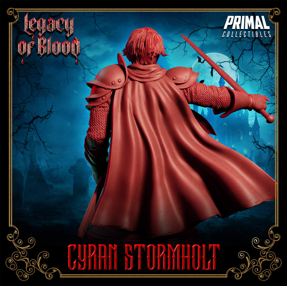 Cyran Stormholt - Bust aus der Reihe Legacy of Blood von Primal Collectibles