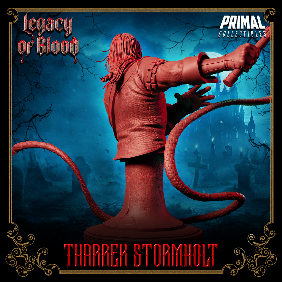 Tharrek Stormholt - Bust aus der Reihe Legacy of Blood von Primal Collectibles