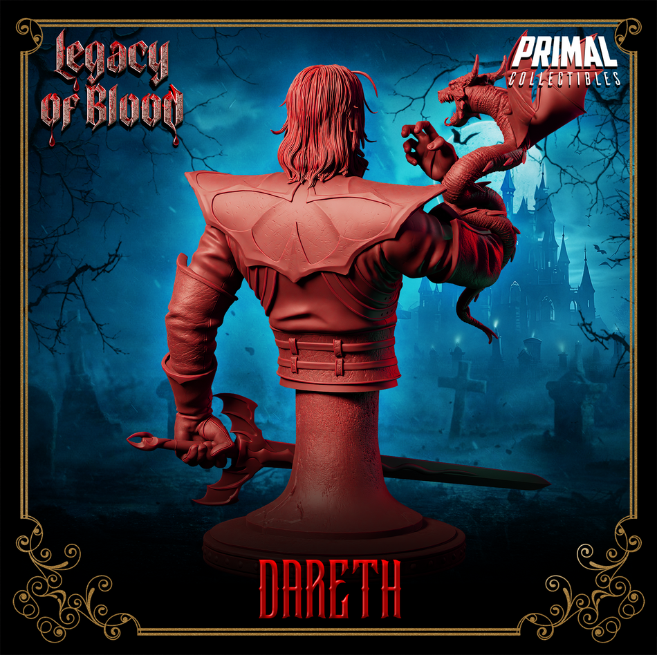 Dareth - Bust aus der Reihe Legacy of Blood von Primal Collectibles