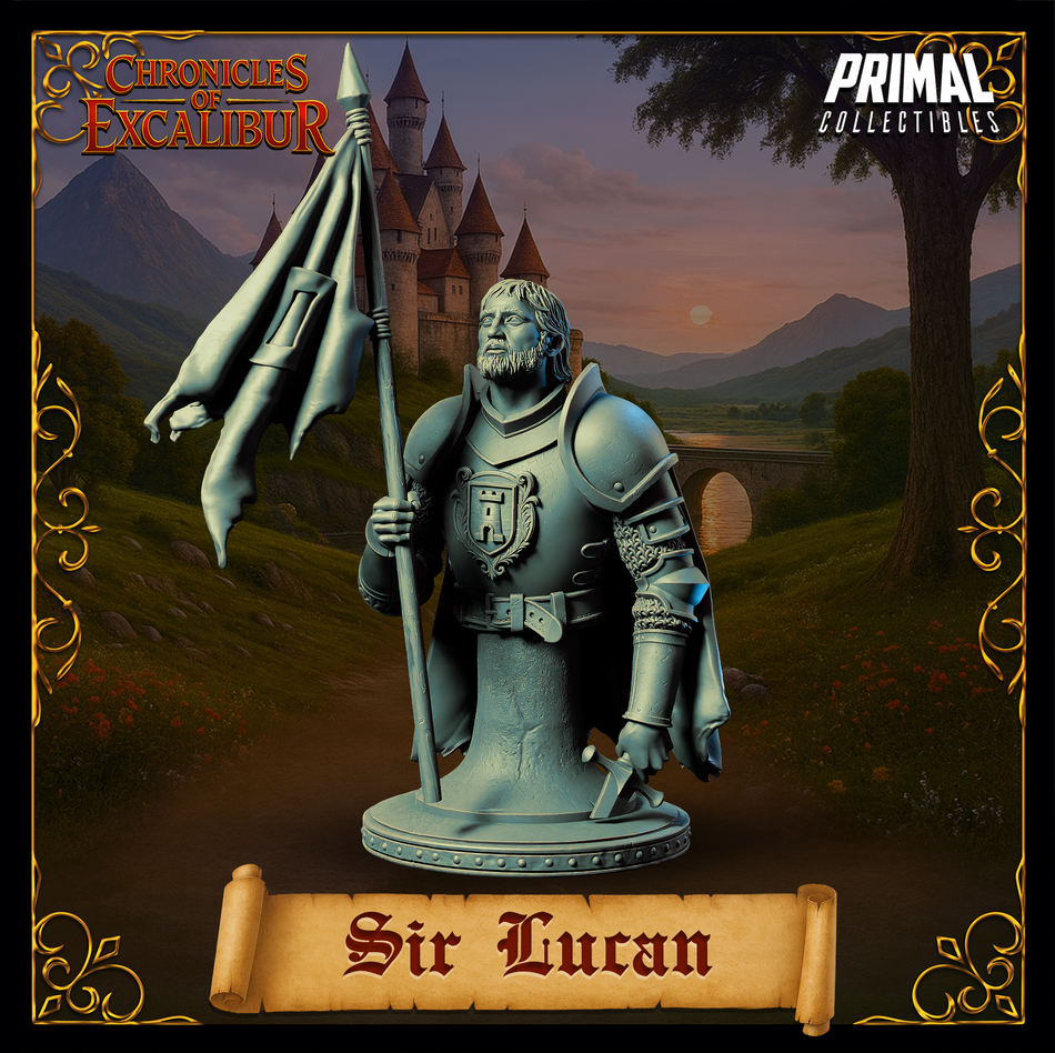 Sir Lucan - Bust - Chronicles of Excalibur - Primal Collectibles