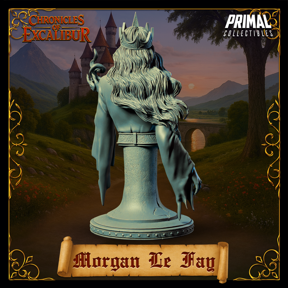 Witch Morgan Le Fag - Bust - Chronicles of Excalibur - Primal Collectibles