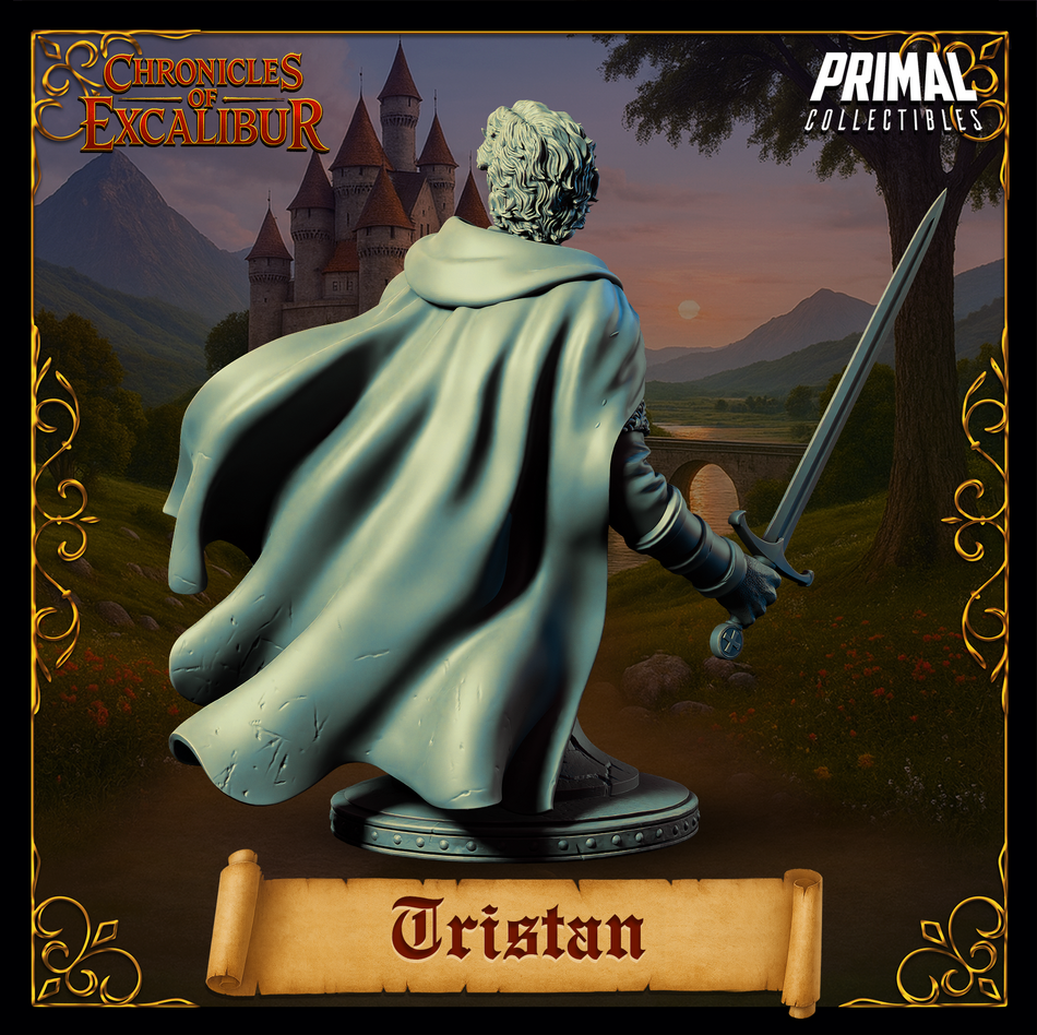 Tristan - Bust - Chronicles of Excalibur - Primal Collectibles