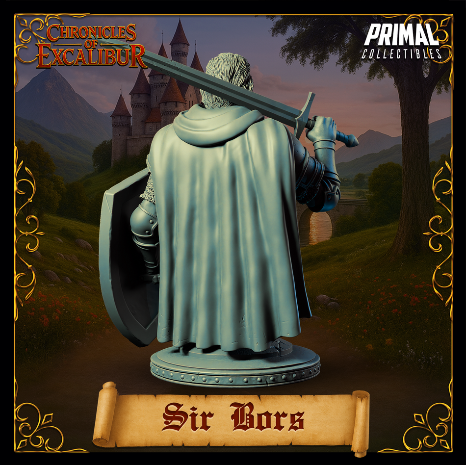 Sir Bors - Bust - Chronicles of Excalibur - Primal Collectibles