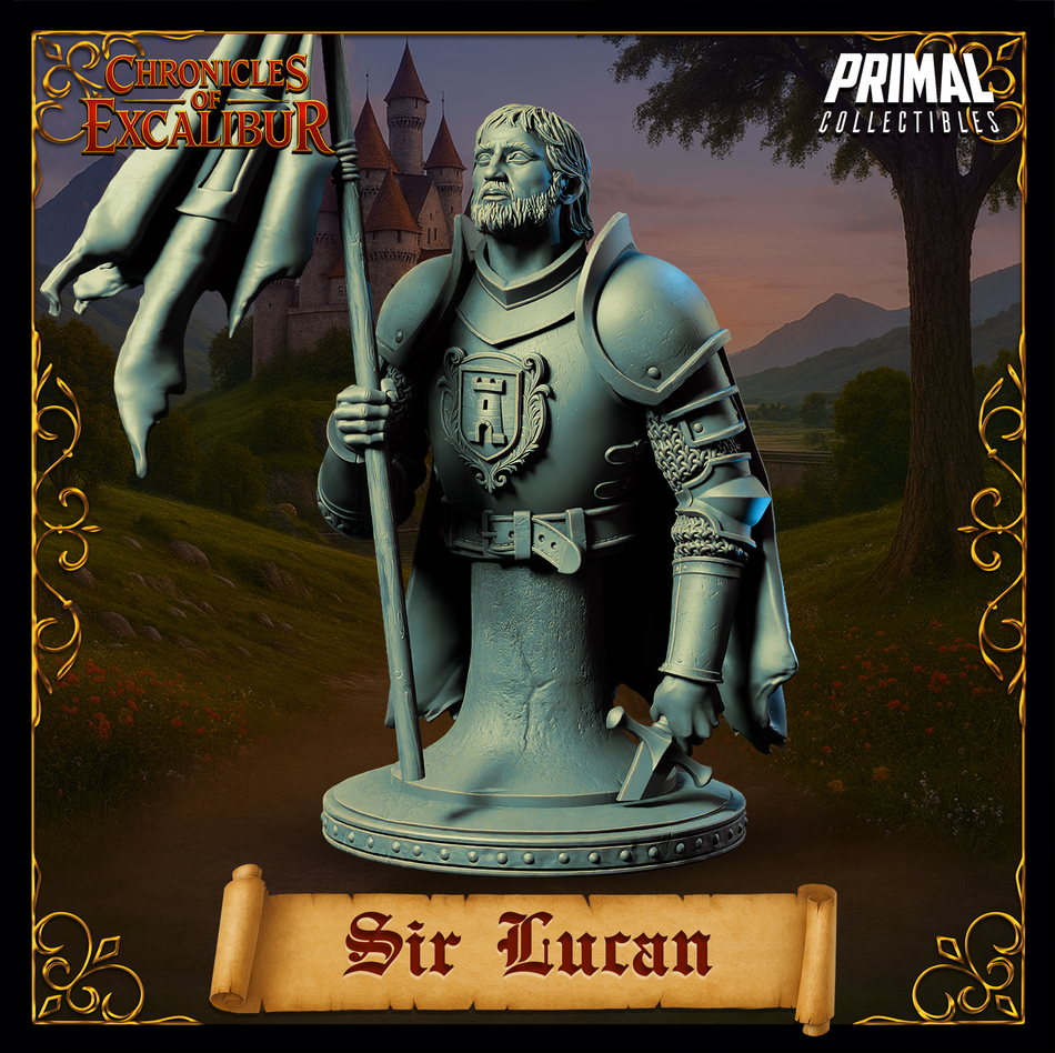 Sir Lucan - Bust - Chronicles of Excalibur - Primal Collectibles