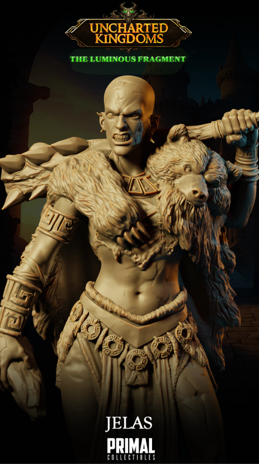 Stone Giant Jelas - Uncharted Kingdoms/ The Luminous Fragment - Primal Collectibles