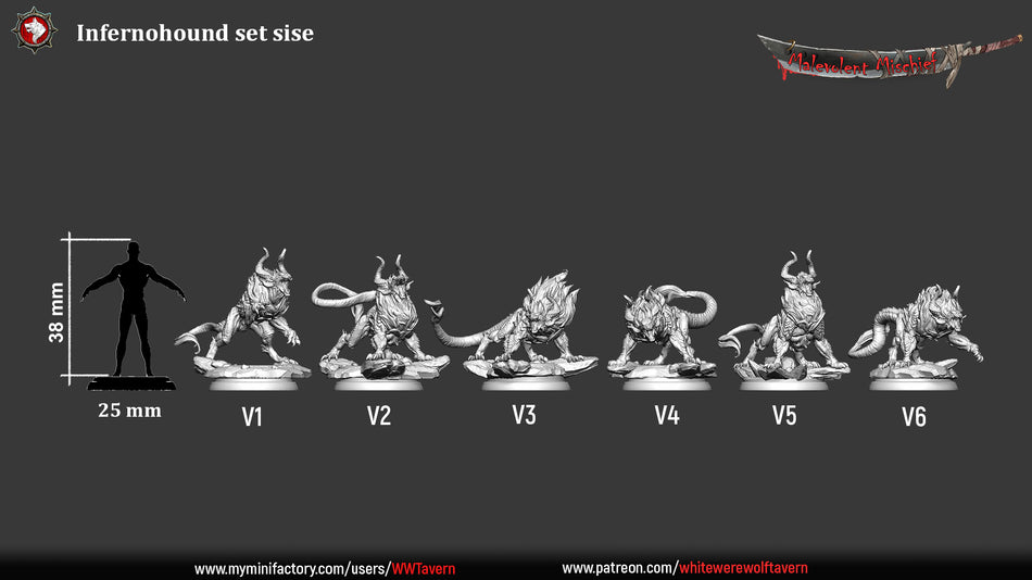 Infernohound Bundle - aus der Reihe Malevolent Mischief von White Werewolf Tavern