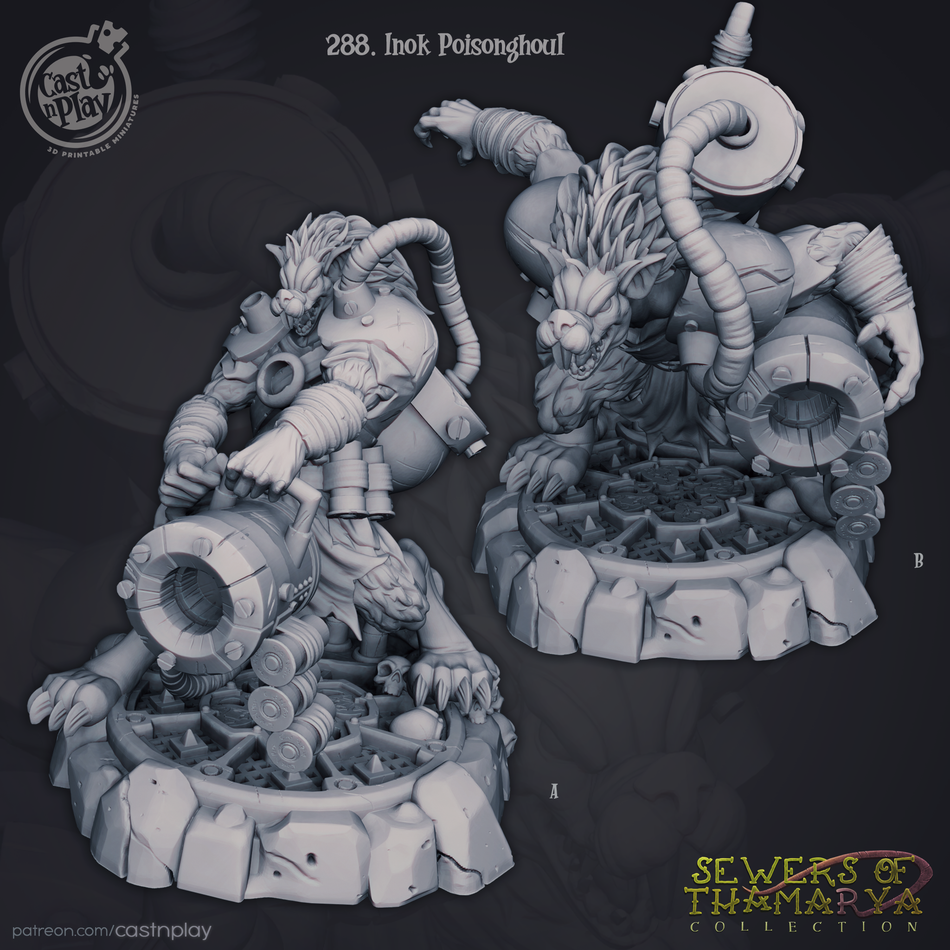 Inok Poisonghoul - Sewers of Thamarya - Cast n Play