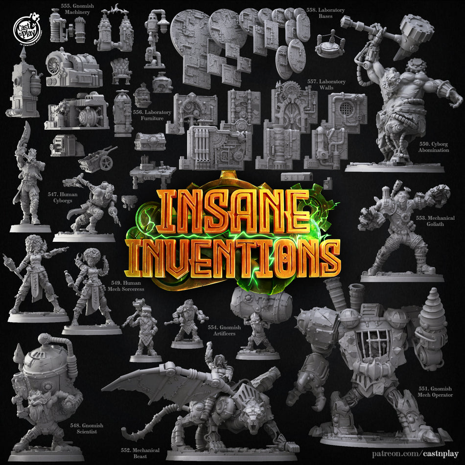 Mechanical Beast - Insane Inventions - Cast n Play