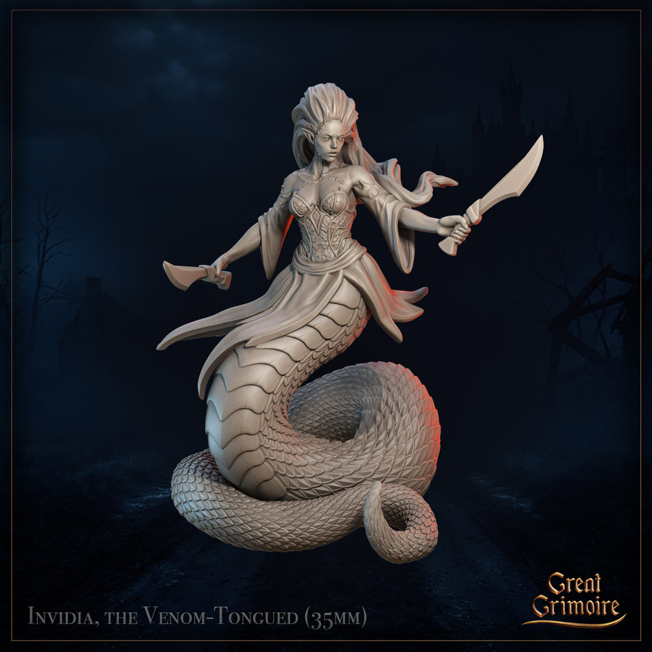 Invidia, the Venom- Tongued - The Bloom of Ruin - Great Grimoire