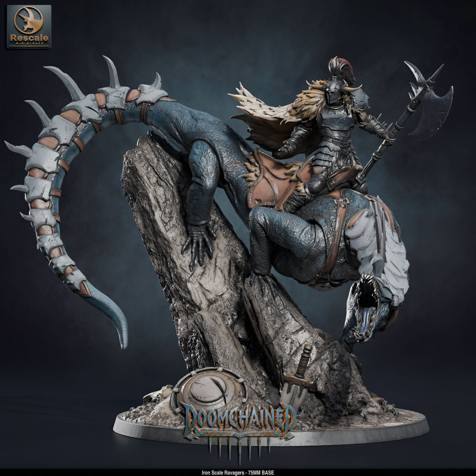 Iron Scale Ravagers Miniature - Doomchained - RM