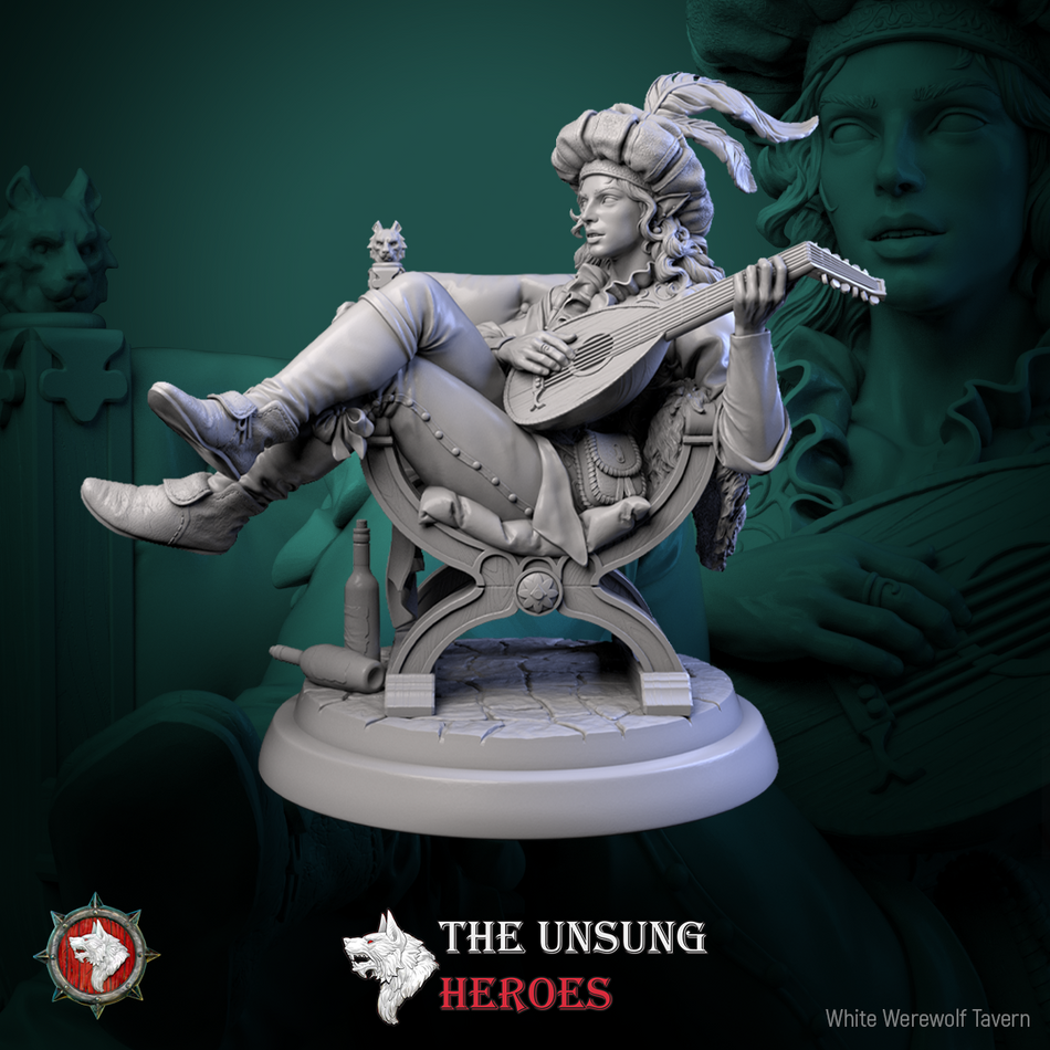 Jax Fiddlefoot, Lord of the Lute - aus der Reihe The Unsung Heroes von White Werewolf Tavern