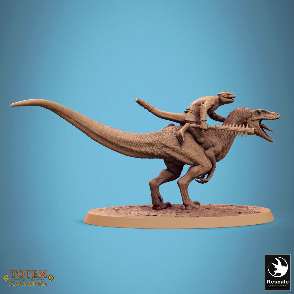 Jurassic Velociraptor - aus der Reihe Totem of the Scalewings von Rescale Miniatures