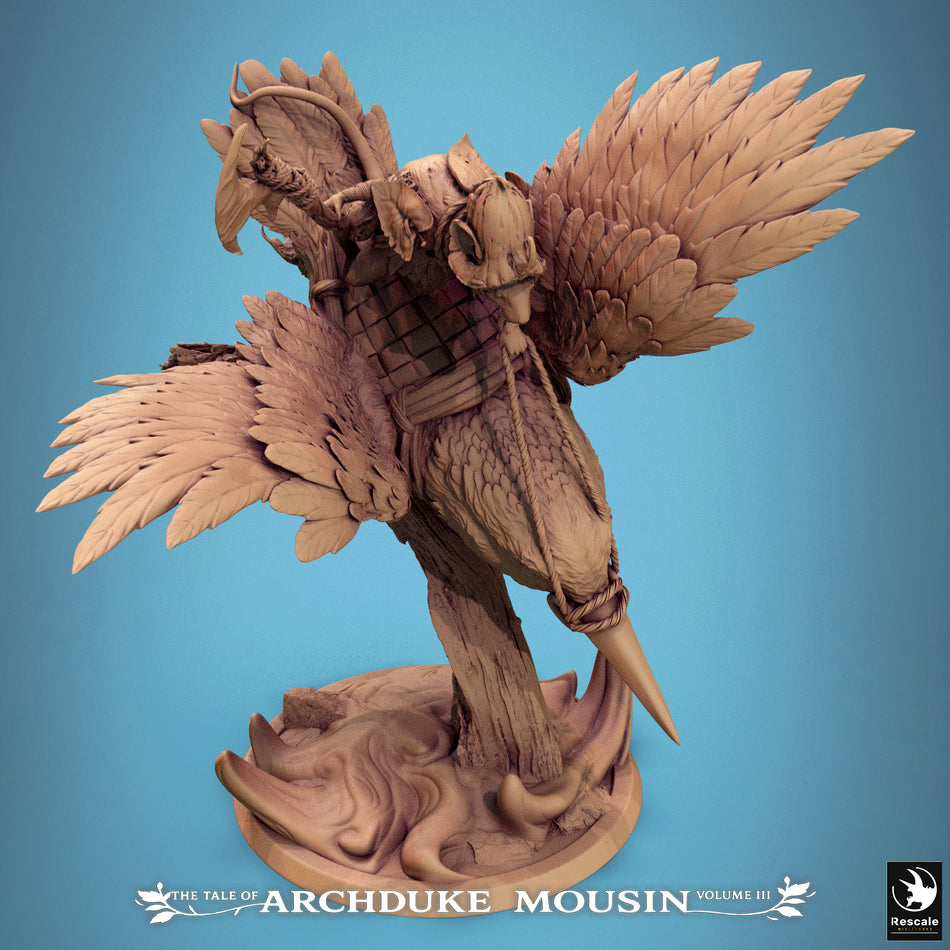 Mouse on Kingfisher Fall - Tales of Archduke Mousin III - Rescale Miniatures
