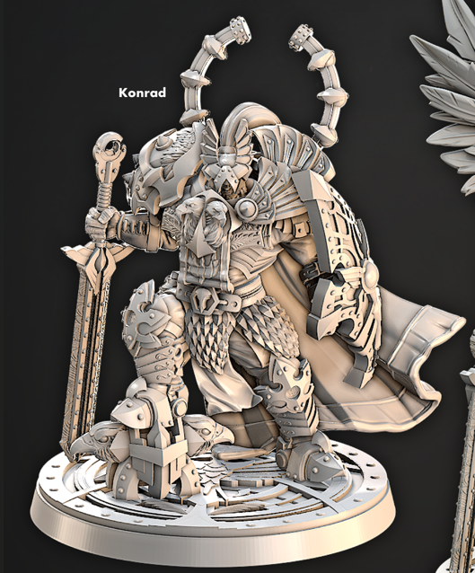Grandmaster Folques and Konrad - Shields of Dawn - Cast n Play