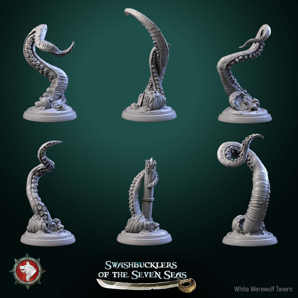 Kraken Tentacles Miniature - Swashbucklers of the Seven Seas - WWT