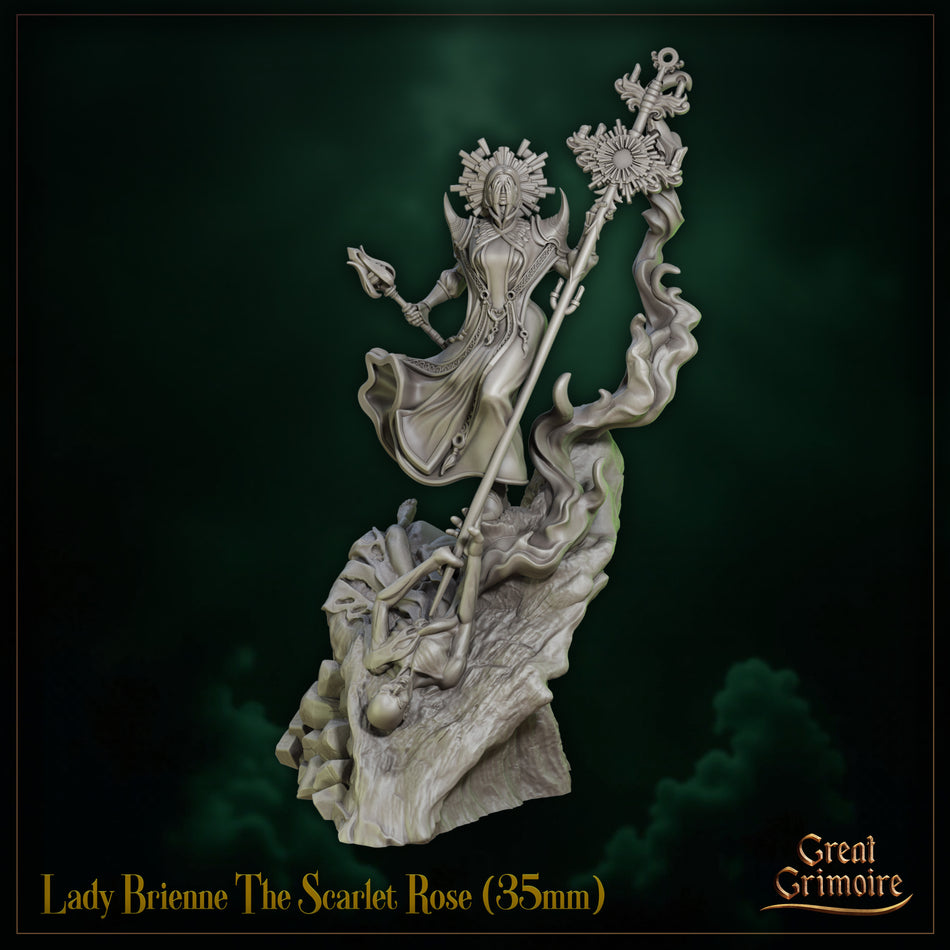 Lady Brienne The Scarlet Rose - Following the Path of Insanity - Great Grimoire