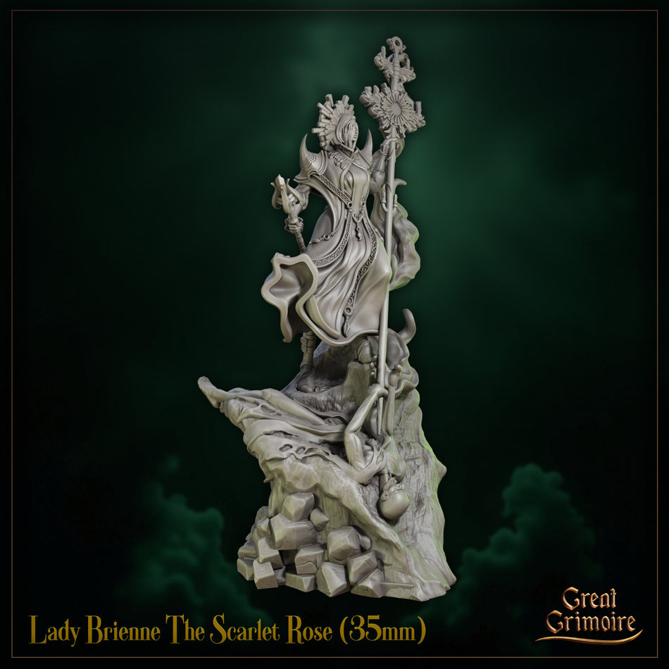Lady Brienne The Scarlet Rose - Following the Path of Insanity - Great Grimoire