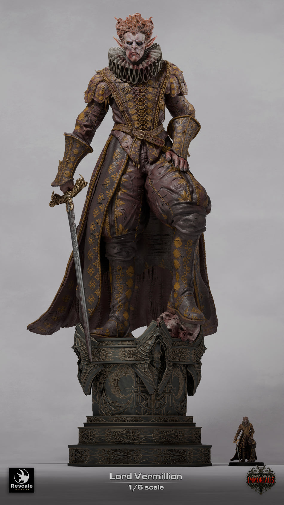 Lord Vermillion XL - Ancient Order Immortalis - Rescale Miniatures