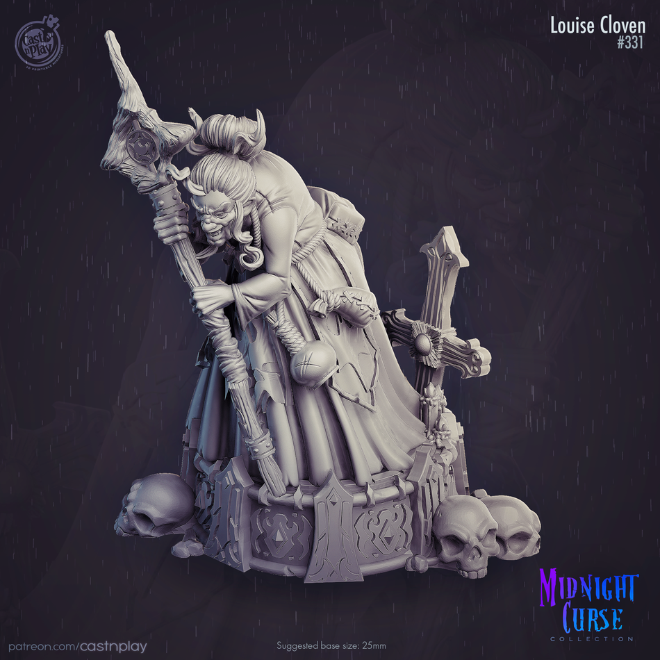 Louise Cloven - Midnight Curse - Cast n Play