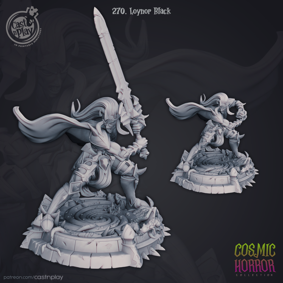 Loynor Black - Cosmic Horror - Cast n Play