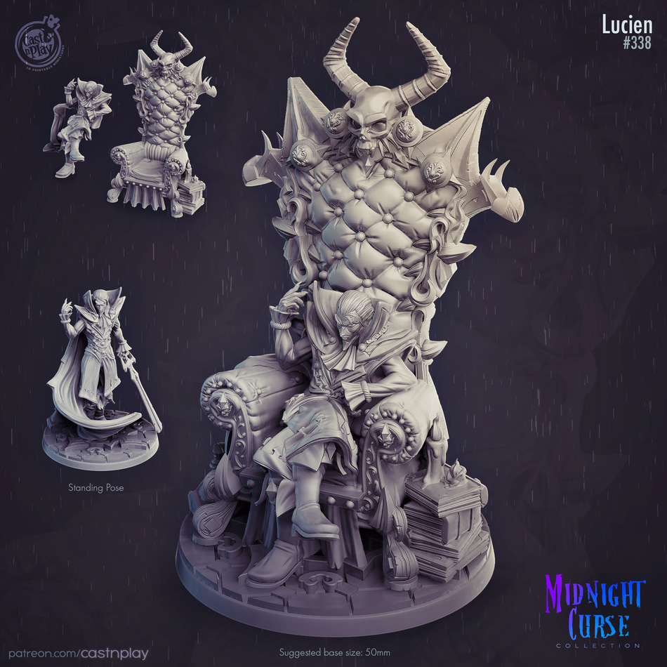 Lucien - Midnight Curse - Cast n Play
