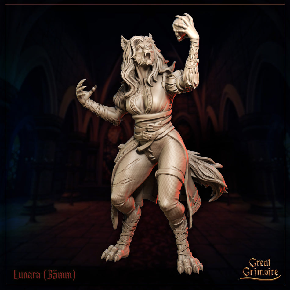 Lunara Wolf - Shadows on the Blood Moon - Great Grimoire