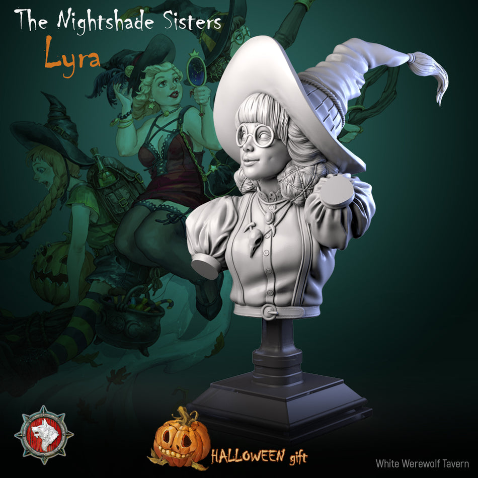 Lyra - Bust aus der Reihe Halloween Gift von White Werewolf Tavern