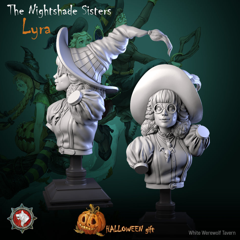 Lyra - Bust aus der Reihe Halloween Gift von White Werewolf Tavern