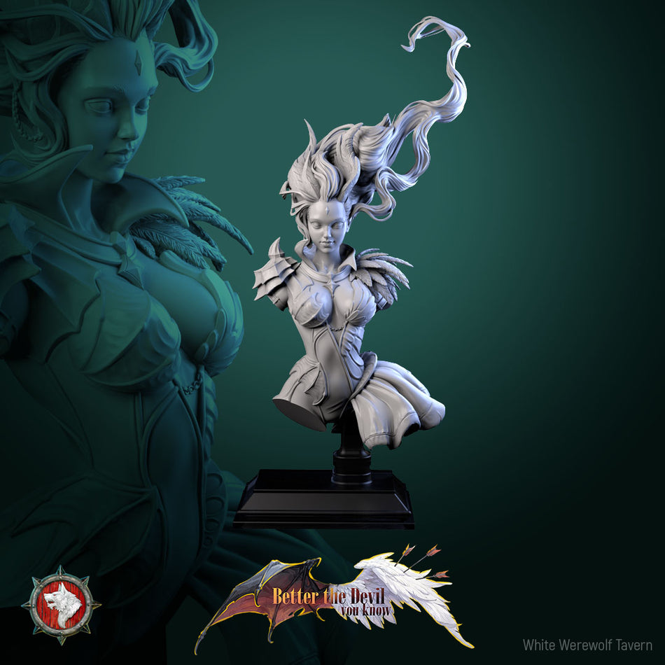 Lysandra, The Bifurcated Seraph - Bust aus der Reihe Better the Devil you know von White Werewolf Tavern