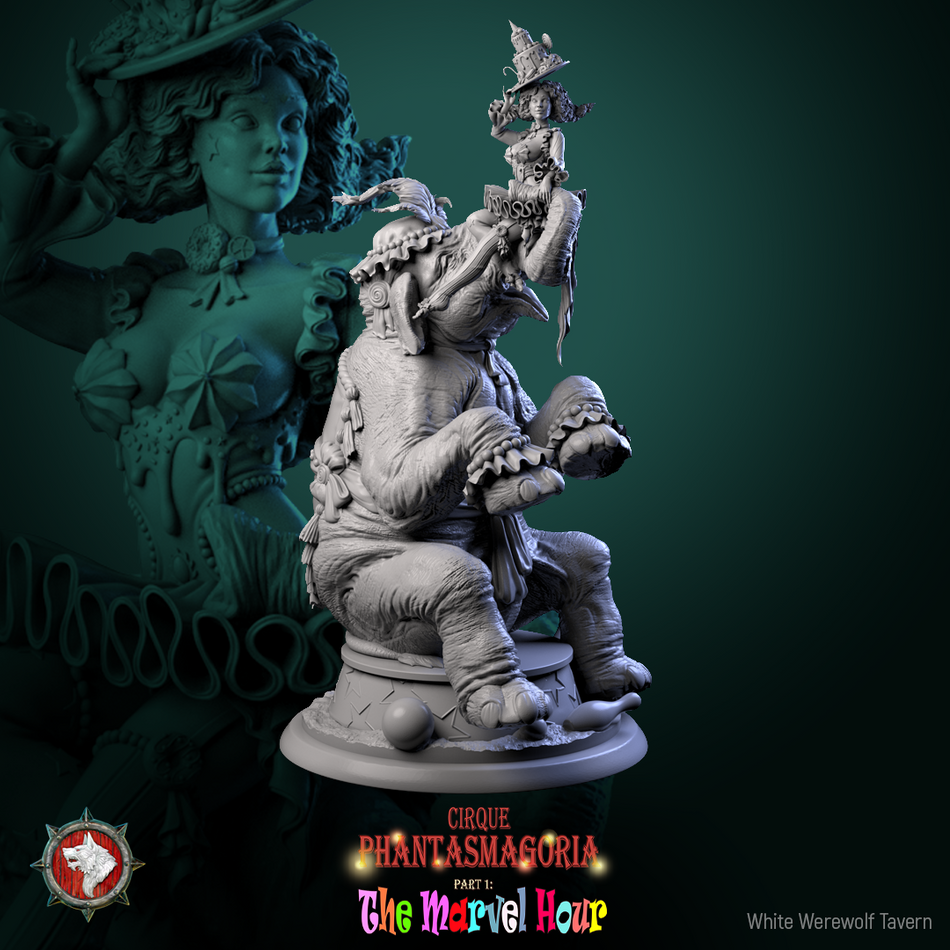 Madame Pachadora & Her Marvelous Mammoths - aus der Reihe Cirque Phantasmagoria 1 von White Werewolf Tavern