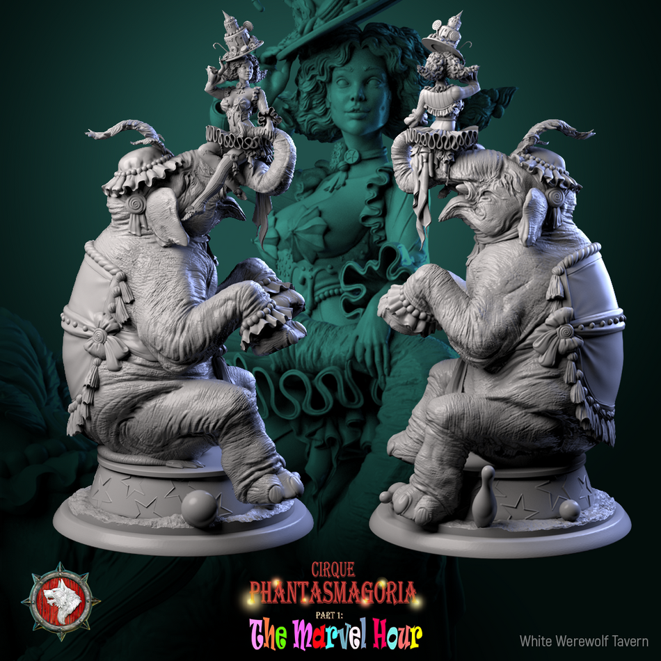 Madame Pachadora & Her Marvelous Mammoths - aus der Reihe Cirque Phantasmagoria 1 von White Werewolf Tavern