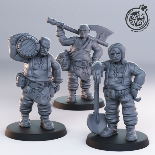 Male Townsfolk - Townsfolk 1 - Cast n Play