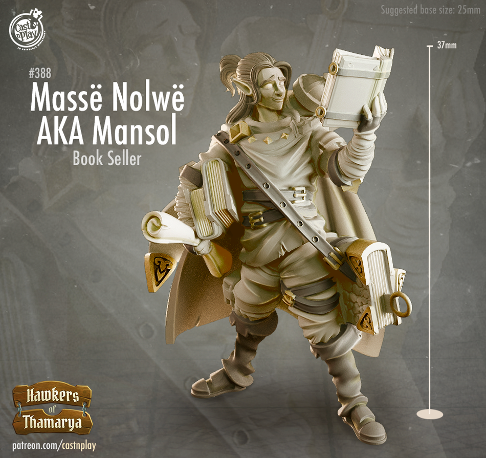 Mansol - Hawkers Of Thamarya - Cast n Play