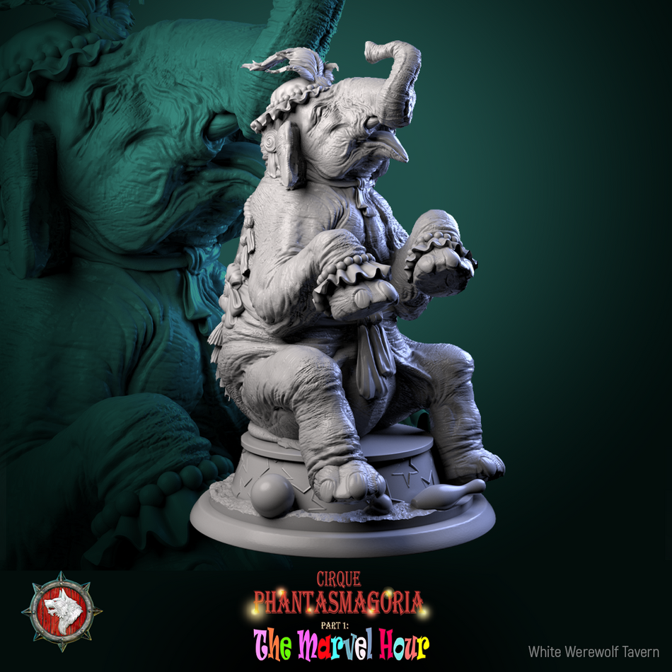 Circus Elephant - Marvelous Mammoth - Cirque Phantasmagoria 1 - WWT
