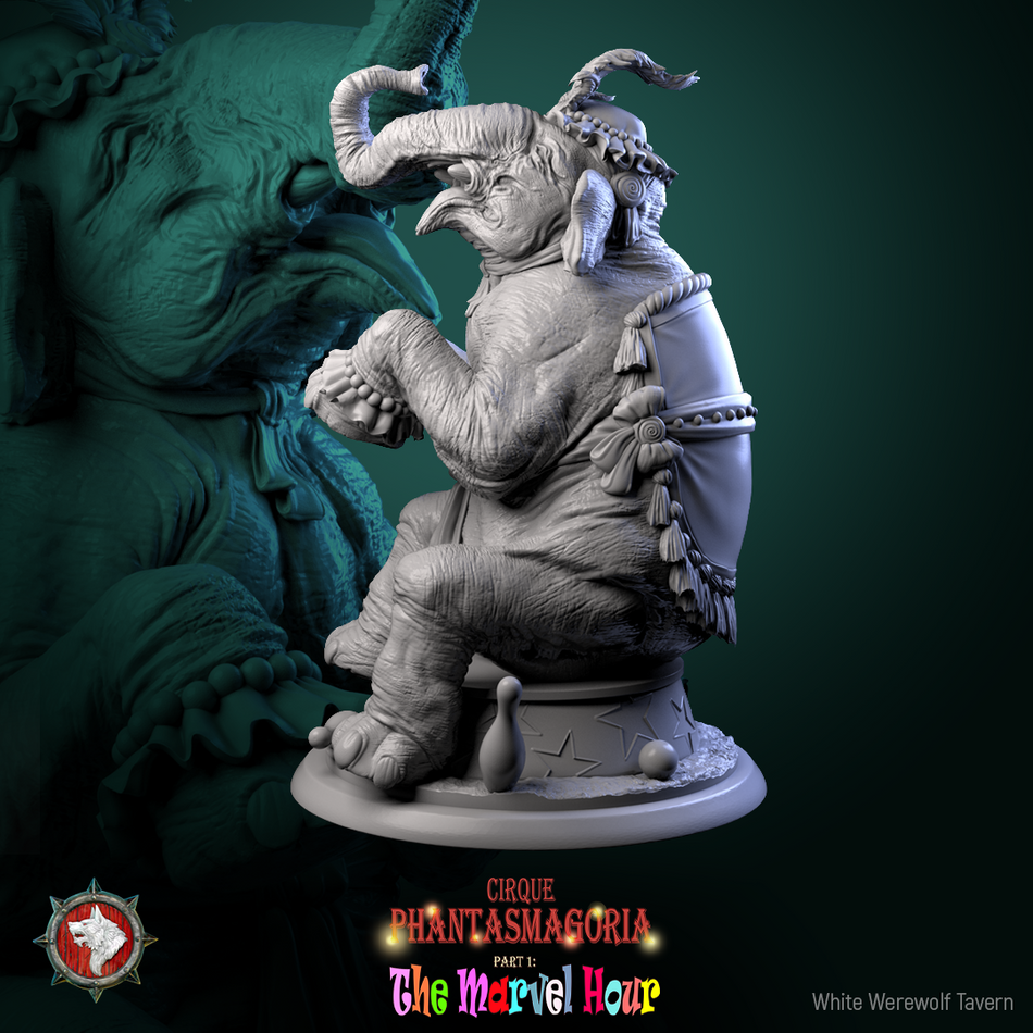 Circus Elephant - Marvelous Mammoth - Cirque Phantasmagoria 1 - WWT