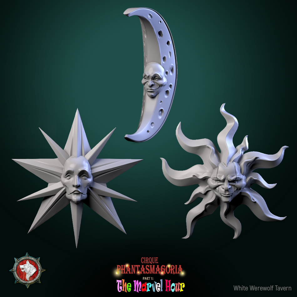 Masks - aus der Reihe Cirque Phantasmagoria 1 von White Werewolf Tavern