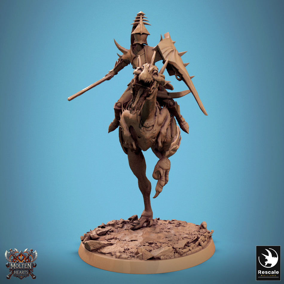 Velocisaurus - Molten Hearts - Rescale Miniatures