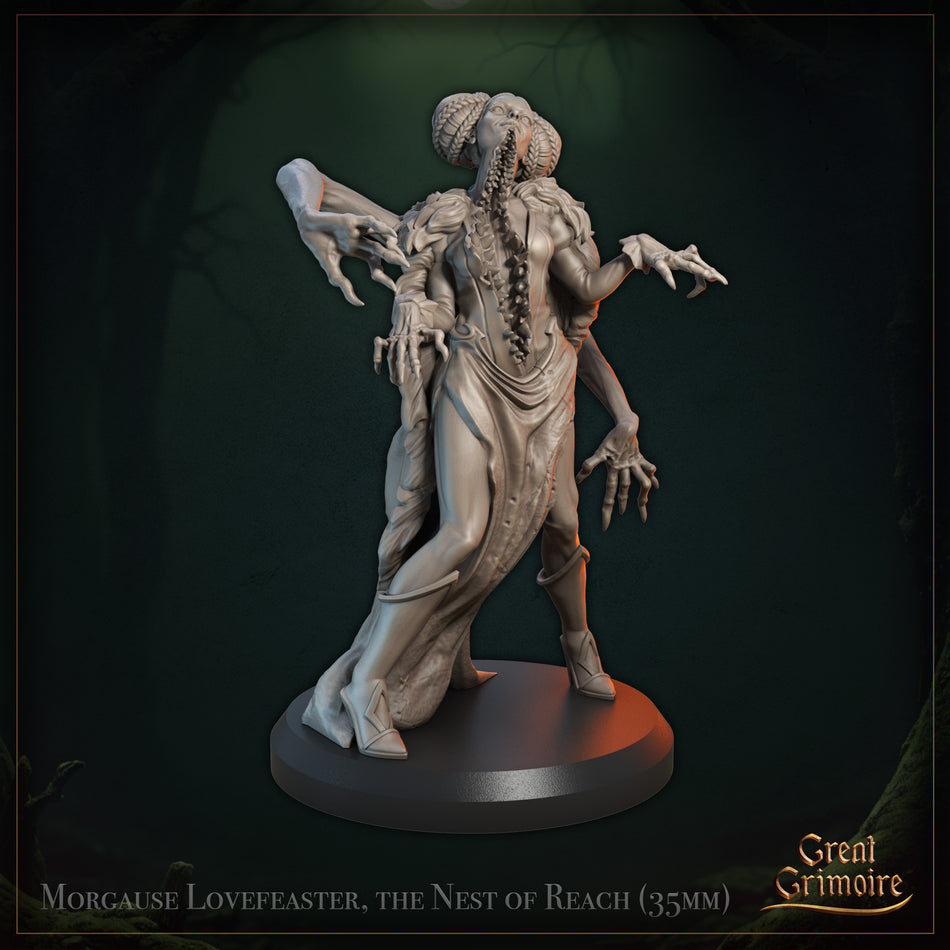 Morgause Lovefeaster, the Nest of Reach - Tainted Hearts Bloom - Great Grimoire