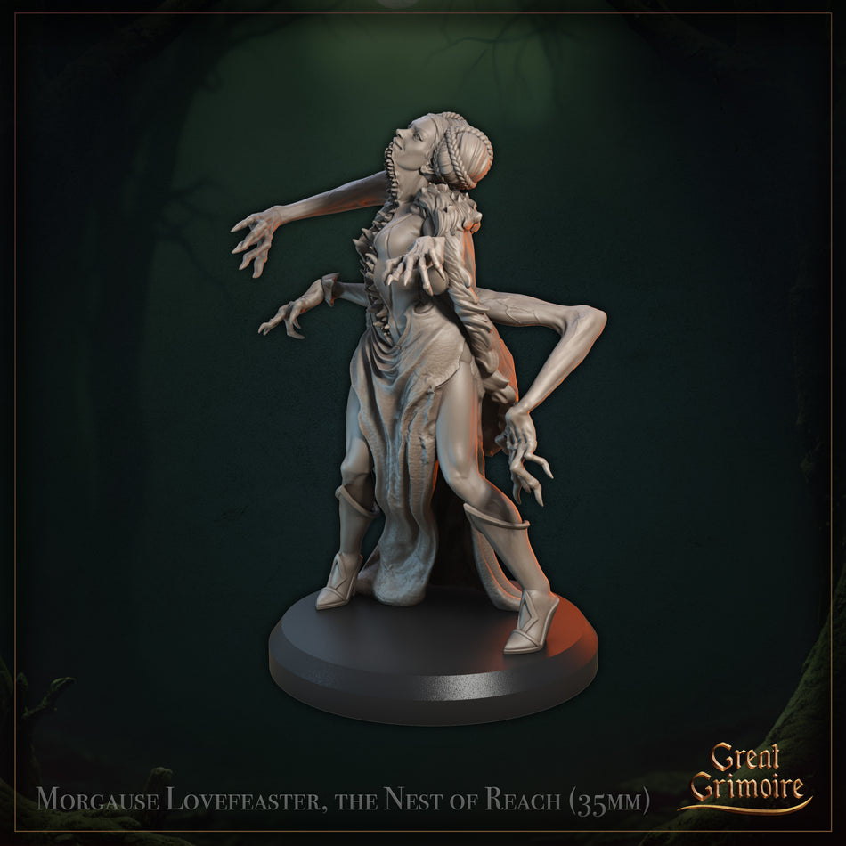Morgause Lovefeaster, the Nest of Reach - Tainted Hearts Bloom - Great Grimoire