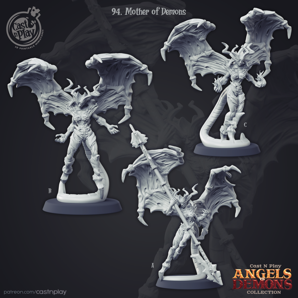 Mother Of Demons - Angels VS Demons - Cast n Play