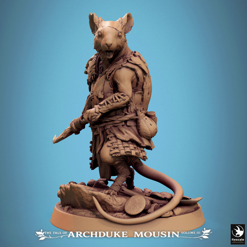 Mouse Rusk - Tales of Archduke Mousin III - Rescale Miniatures