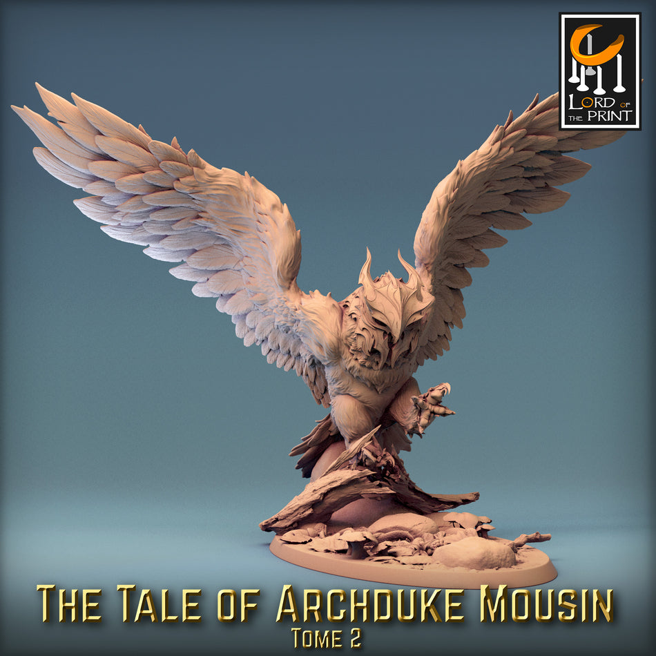 Great Owl Attack - Tales of Archduke Mousin II - Rescale Miniatures