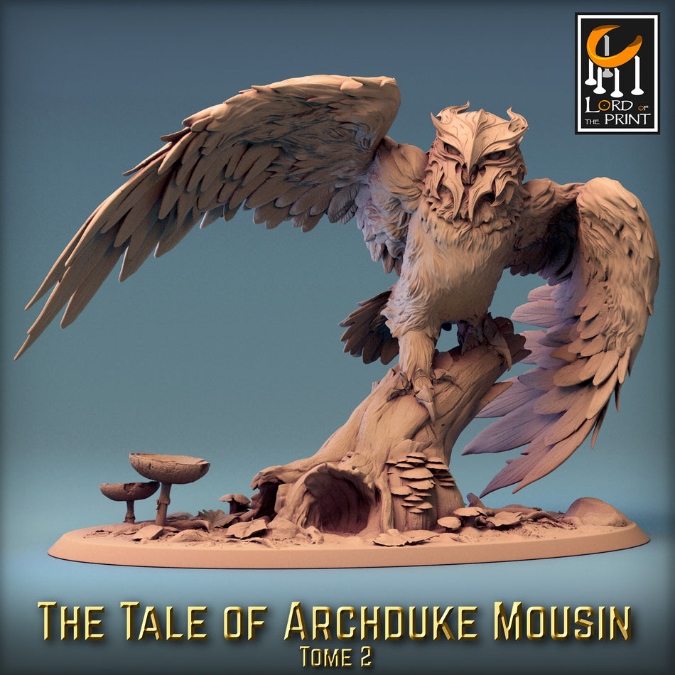 Great Owl Stance - Tales of Archduke Mousin II - Rescale Miniatures