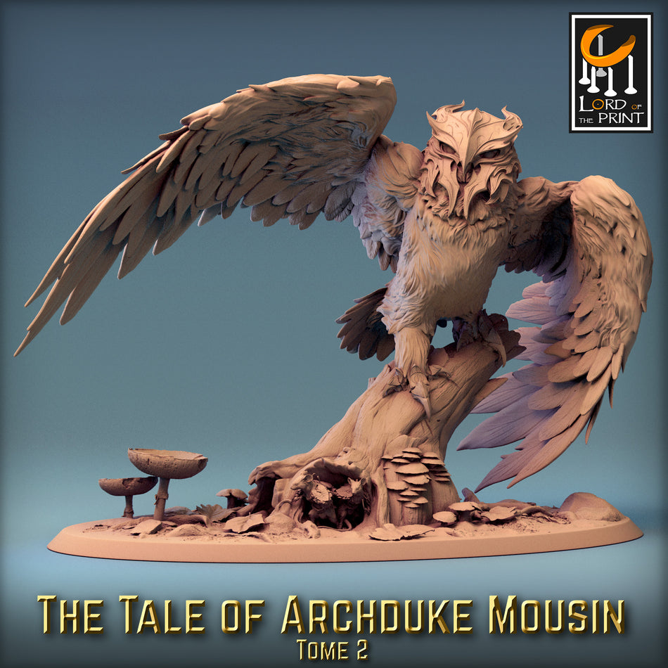 Great Owl Stance - Tales of Archduke Mousin II - Rescale Miniatures