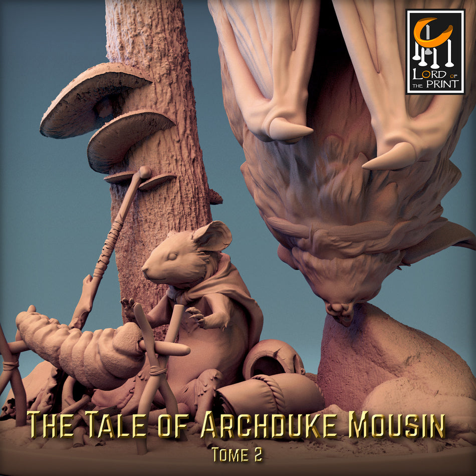 Bat Suspend - Tales of Archduke Mousin II - Rescale Miniatures