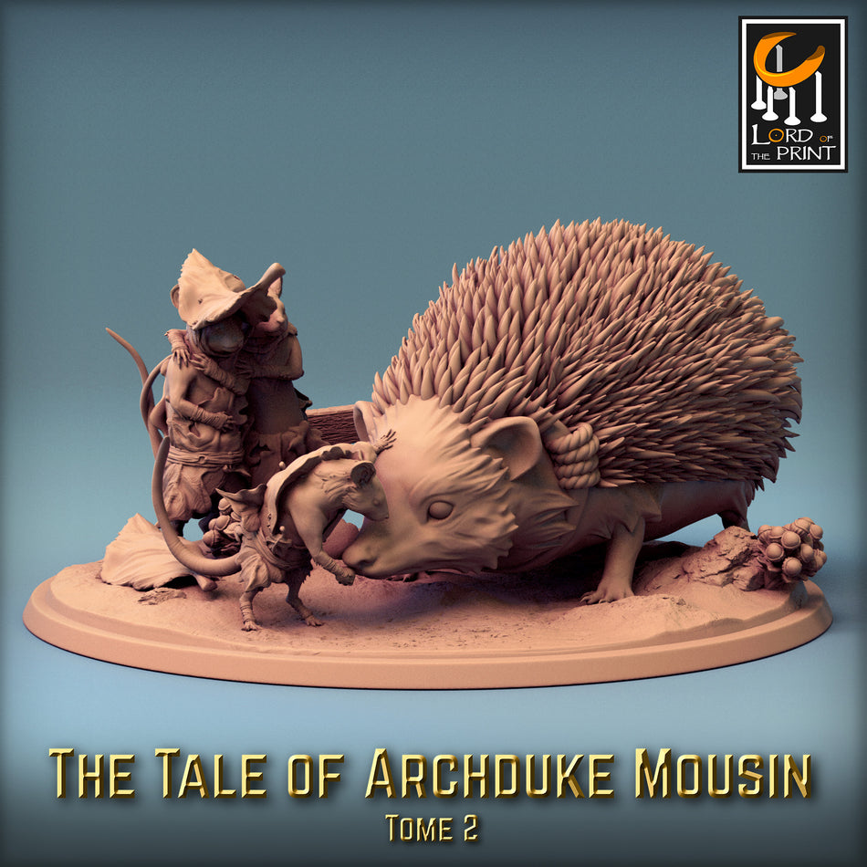 Mouse Hedgehog - Tales of Archduke Mousin II - Rescale Miniatures
